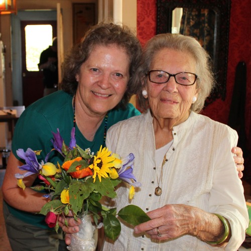 Celebrating my mother, Emma's 95th birthday!